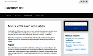 Zenhabits.fr thumbnail