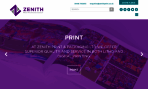 Zenithprintgroup.com thumbnail