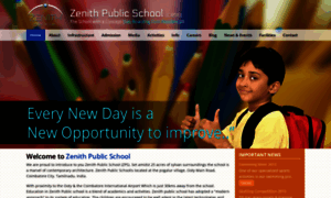 Zenithpublicschool.com thumbnail