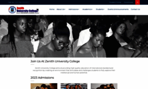Zenithuniversitycollege.org thumbnail