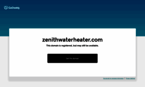 Zenithwaterheater.com thumbnail