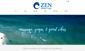 Zenmassageandyoga.com thumbnail