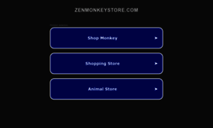 Zenmonkeystore.com thumbnail