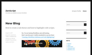 Zenscript.wordpress.com thumbnail