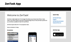 Zentaskapp.com thumbnail