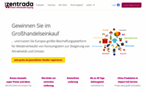 Zentrada-network.eu thumbnail
