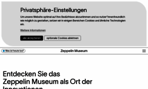 Zeppelin-museum.de thumbnail
