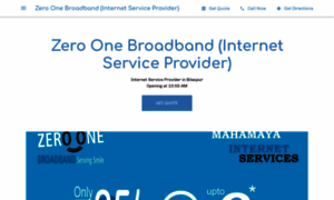 Zero-one-broadband-internet-service.business.site thumbnail