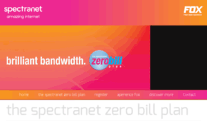 Zerobill.spectranet.in thumbnail