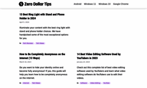Zerodollartips.com thumbnail