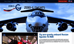 Zerogravitytour.com thumbnail