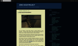 Zerohourproject.blogspot.com thumbnail