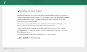 Zeropush.com thumbnail