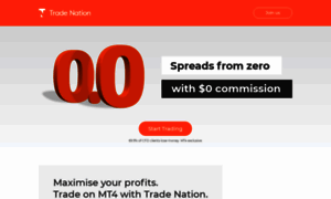 Zerospreads.tradenation.com thumbnail