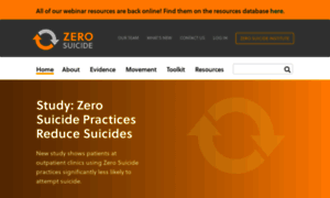 Zerosuicide.actionallianceforsuicideprevention.org thumbnail