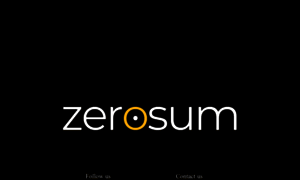 Zerosum.co thumbnail