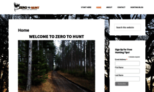 Zerotohunt.com thumbnail