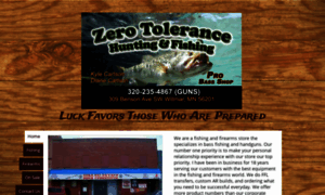 Zerotolerancefishingandfirearms.com thumbnail