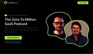 Zerotomillionsaas.com thumbnail