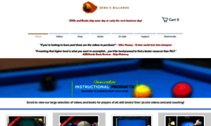 Zerox-billiards.com thumbnail