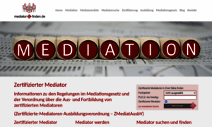 Zertifizierter-mediator.de thumbnail