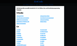 Zetcode.com thumbnail