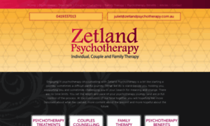 Zetlandpsychotherapy.com.au thumbnail