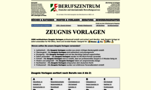 Zeugnis-vorlagen.de thumbnail