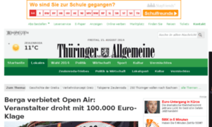 Zeulenroda.thueringer-allgemeine.de thumbnail