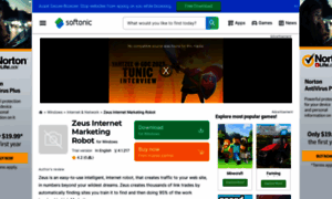 Zeus-internet-marketing-robot.en.softonic.com thumbnail