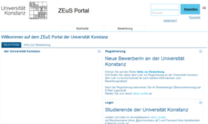 Zeus.uni-konstanz.de thumbnail
