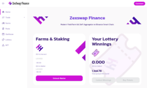 Zexswap.finance thumbnail