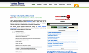 Zilionis.net thumbnail