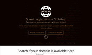 Zimbabwedomains.co.zw thumbnail