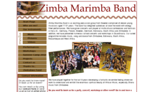 Zimbamarimbaband.com thumbnail