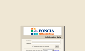 Zimbra.foncia.net thumbnail