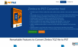 Zimbra.pstfile.org thumbnail