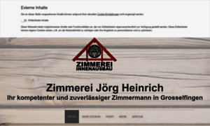 Zimmerei-heinrich.de thumbnail