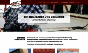 Zimmerei-lorth.de thumbnail