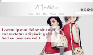 Zincclothingltd.com thumbnail