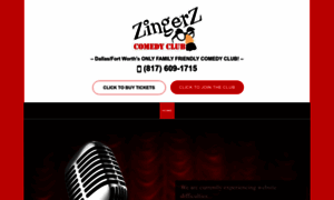 Zingerzcomedyclub.com thumbnail