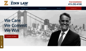 Zinn-law.com thumbnail