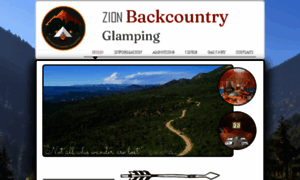 Zionbackcountryglamping.com thumbnail