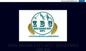 Zionbrookcityintlministries.wordpress.com thumbnail