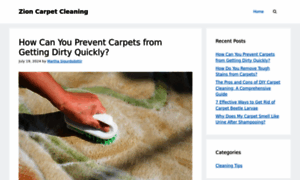 Zioncarpetcleaning.com thumbnail