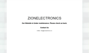 Zionelectronics.in thumbnail