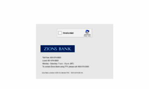 Zionsbank.com thumbnail