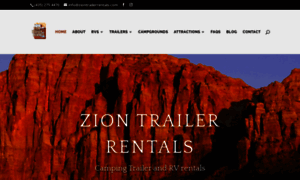 Ziontrailerrentals.com thumbnail
