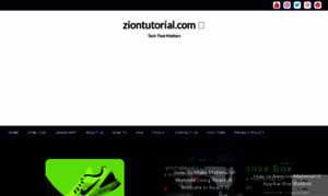 Ziontutorial.com thumbnail