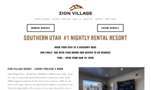 Zionvillagerentals.com thumbnail